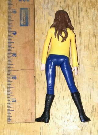TMNT Poseable Figure APRIL O ' NEIL 2014 MGM Megan Fox Yellow Jacket Bag Jeans 5 