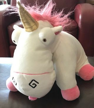 Despicable Me Fluffy Unicorn Pillow Pet
