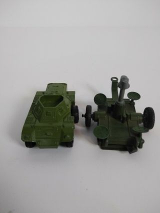 Dinky Toys Military Ferret Scout Car And Missile Launching Platform
