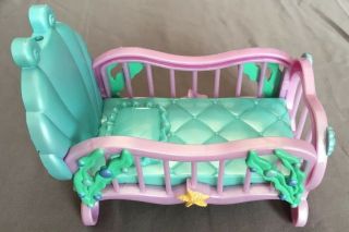 Disney Princess Royal Nursery Babies Little Mermaid Ariel Shell Crib Bed Only