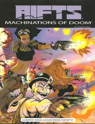 Machinations Of Doom,  Rifts Graphic Novel & Sourcebook,  Palladium,  Vgc
