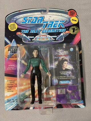 Playmates Star Trek Next Generation Lt Commander Deanna Troi Action Figure 1994
