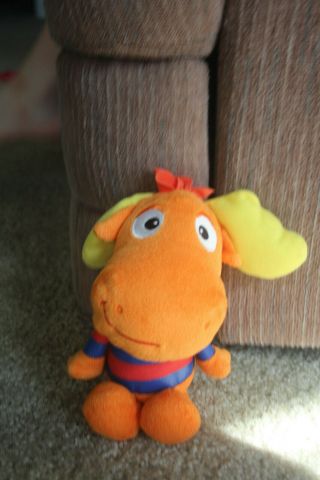 Backyardigan Plush Stuffed Animal Orange Moose Tyrone 9 "