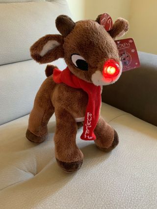 Christmas LIGHT UP RUDOLPH THE RED NOSED REINDEER 13 