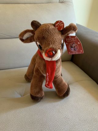 Christmas LIGHT UP RUDOLPH THE RED NOSED REINDEER 13 