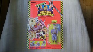 1991 Tyco The Incredible Crash Test Dummies - - Spare Tire - - - On Card Moc