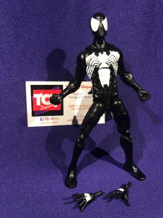Hasbro Marvel Legends Spider - Man Black Suit Symbiote Loose Action Figure