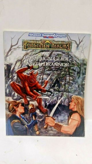 Advanced Dungeons And Dragons Forgotten Realms Campaign Guide Myth Drannor 2nd