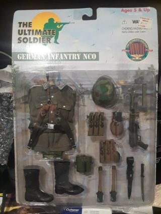 Ultimate Soldier 1/6 Scale Ww2 German Infantry Nco Uniform/weapons Set