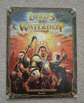 Lords Of Waterdeep Dungeons & Dragons Board Game