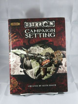 Eberron Campaign Setting D&d 3.  5 - By Keith Baker