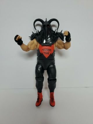 Wwe/wwf 2011 Mattel Elite Flashback Vader W/ Helmet And Mask