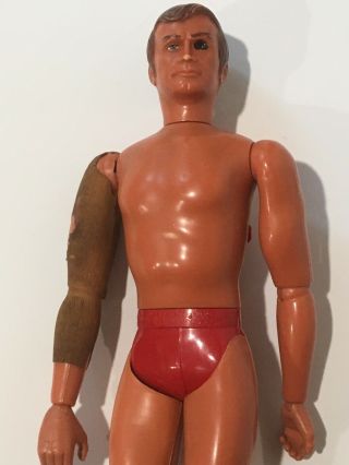 BIONIC MAN 13 - in figure SIX MILLION DOLLAR MAN vintage 1973 Steve Austin Doll 8