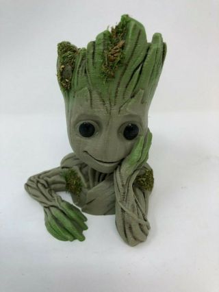 Baby Groot Planter Tree Man Figure Flower Pot Guardians Of The Galaxy 2