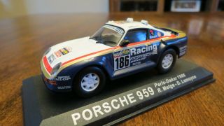 1/43 Diecast Ixo Altaya Porsche 959 Paris - Dakar,  1986 (minichamps / Autoart)