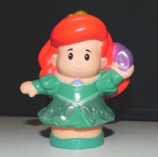 Fisher Price Little People Disney Princess Ariel Figure Little Mermaid Figure 3”