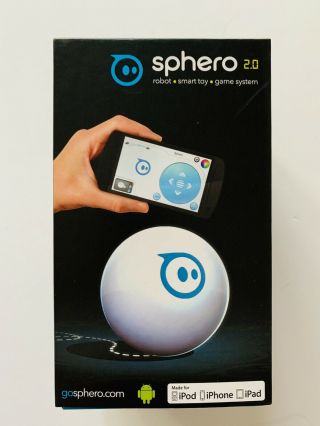Sphero 2.  0 Robot Smart Toy Game System With Ramps Missing Charger