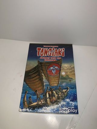 2004 Tongiaki Journey Into The Unknown Board Game Uberplay