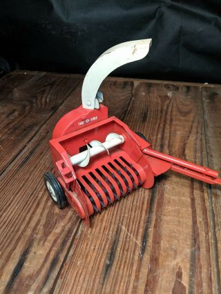 Vintage Tru Scale Toy Farm Implement Equipment Silage Chopper Blower Complete