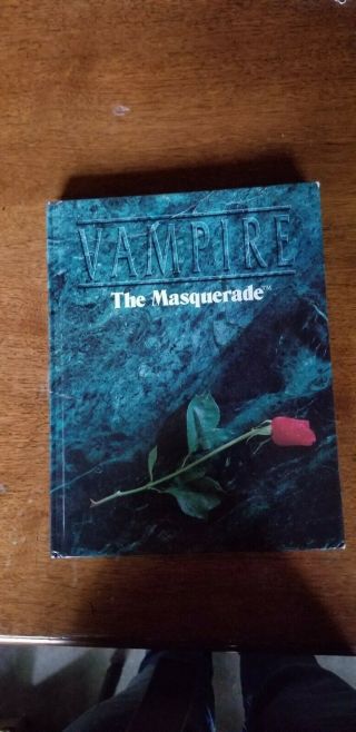 Vampire The Masquerade Second Edition Ww 2002 Mark Rein Hagen 1992 Hardcover