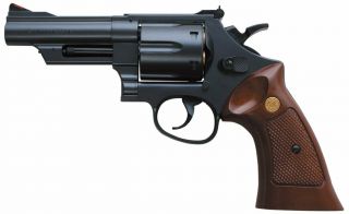 Crown Model Hop - Up Air Revolver No.  1 S&w M29 4 Inch Black Model