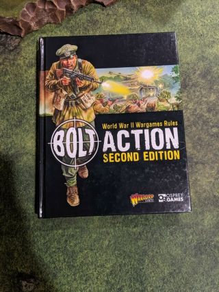 Warlord Games Bolt Action Second Edition Hardcover Rulebook