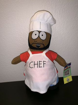 South Park Plush Doll Chef 14 Inch With Tags