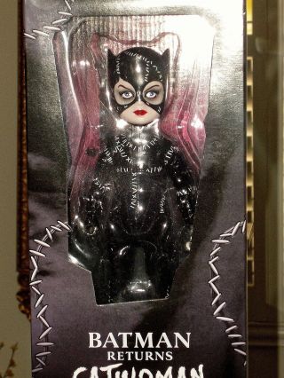 Ldd Presents Batman Returns Catwoman 10 " Doll With Black Vinyl Cat Suit And Whip