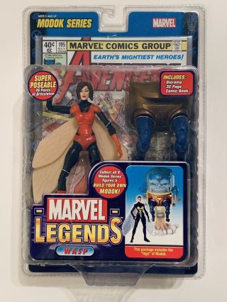 Marvel Entertainment Legends Series 15 Wasp Red Variant,