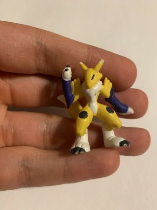 Renamon Digimon Mini Figure Toy Bandai 2001