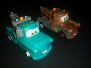 Disney Pixar Cars Toy Set - Tow Truck Mater Set -