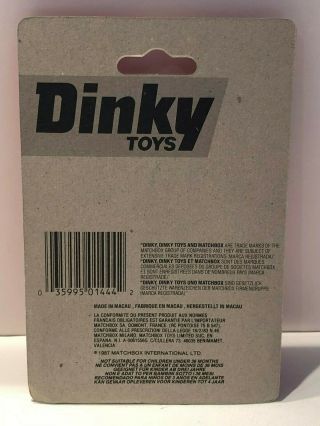 MATCHBOX MB39 TOYOTA SUPRA LIMITED DINKY TOYS RELEASE ON BLISTERCARD 1988 4