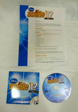 Disney Scene It? DVD Game - 2nd Edition - LN - COMPLETE 6