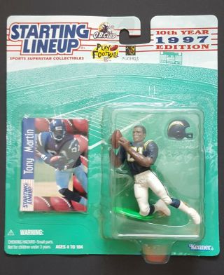 Tony Martin 1997 Edition Starting Lineup Action Figure | Brand New\sealed
