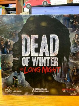 Dead Of Winter: Long Night (plaid Hat Games) Board Game.  Slightly