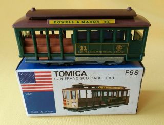 Tomica - San Francisco Cable Car - F68 -