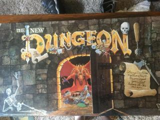 The Dungeon Board Game - Dungeons & Dragons,  D&d Tsr - Vintage 1989 Complete
