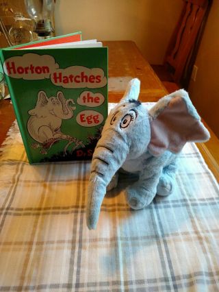 Horton Hatches The Egg Dr.  Suess Book And Plush Toy