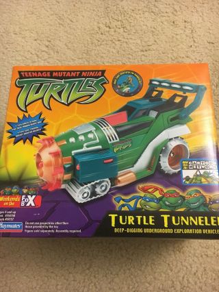 Tmnt Turtle Tunneler Ninja Turtles Playmates Toys 2004