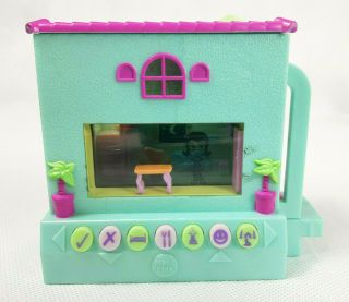 Pixel Chix Aqua Blue Doll House With Pool Interactive Digital Game Mattel 2005