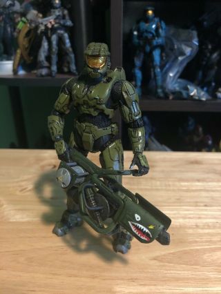Mcfarlane Halo 3 Reach Video Game Action Figure Master Chief 117 W/ Flamethrower