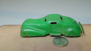 Vintage Wyandotte ???? Pressed Steel Coupe Car With Rubber Tires