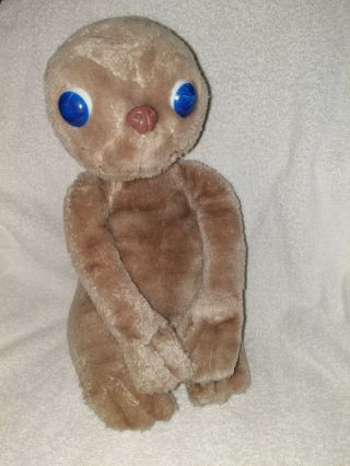 Vintage E.  T.  Plush Showtime 1982 12 " Stuffed Animal Extra Terrestrial
