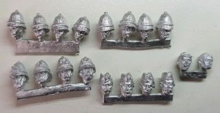 18 Metal Heads To Suit Praetorian Army Imperial Guard Warhammer 40k Unknown Make