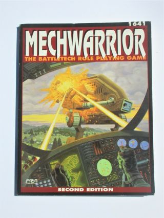 Mechwarrior The Battletech Role Playing Game Book Second Edition