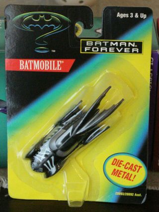 Batman Forever Batmobile Die Cast Metal Kenner 1995 On Care
