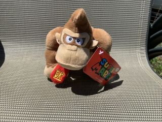 Vintage Mario Donkey Kong Plush Toy Figure Kart Racing Diddy Rare Switch