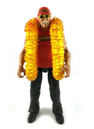 Hulk Hogan Wwe Mattel Elite Series 34 Action Figure Complete Wwf Flashback Tna