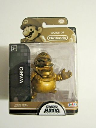 Jakks Pacifc: World Of Nintendo - Mario Trophy Series Wario - Chase Figure