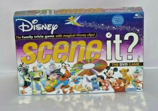 Disney Scene It DVD Trivia Board Game 2004 Retired 100 Complete Mattel 1st Edt. 3